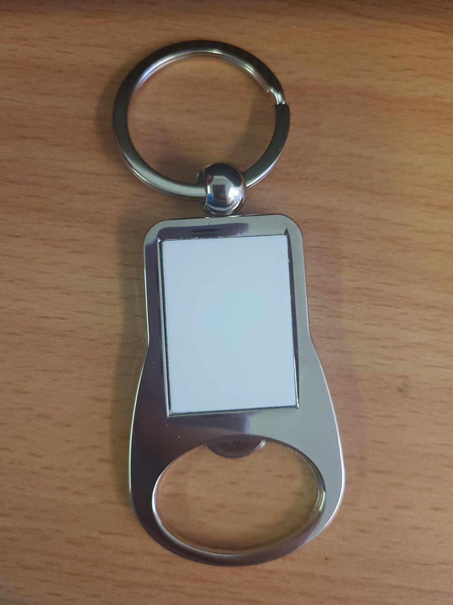 Chrome photo bottle opener