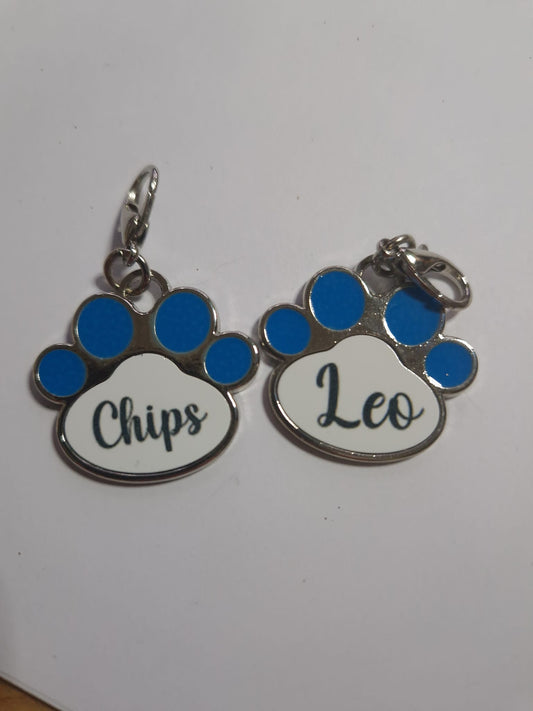 Paw Clip Tags
