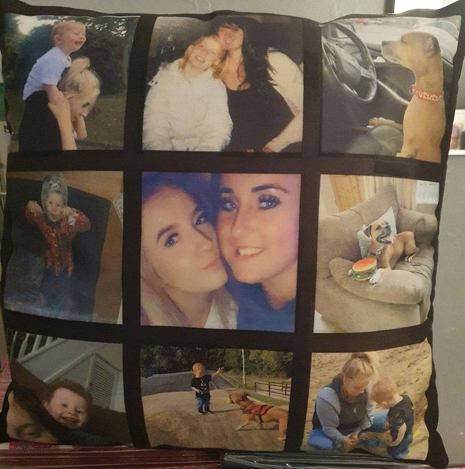9 Panel 45x45cm Photo Cushion