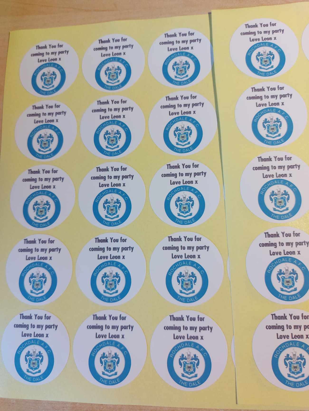 Personalised Stickers