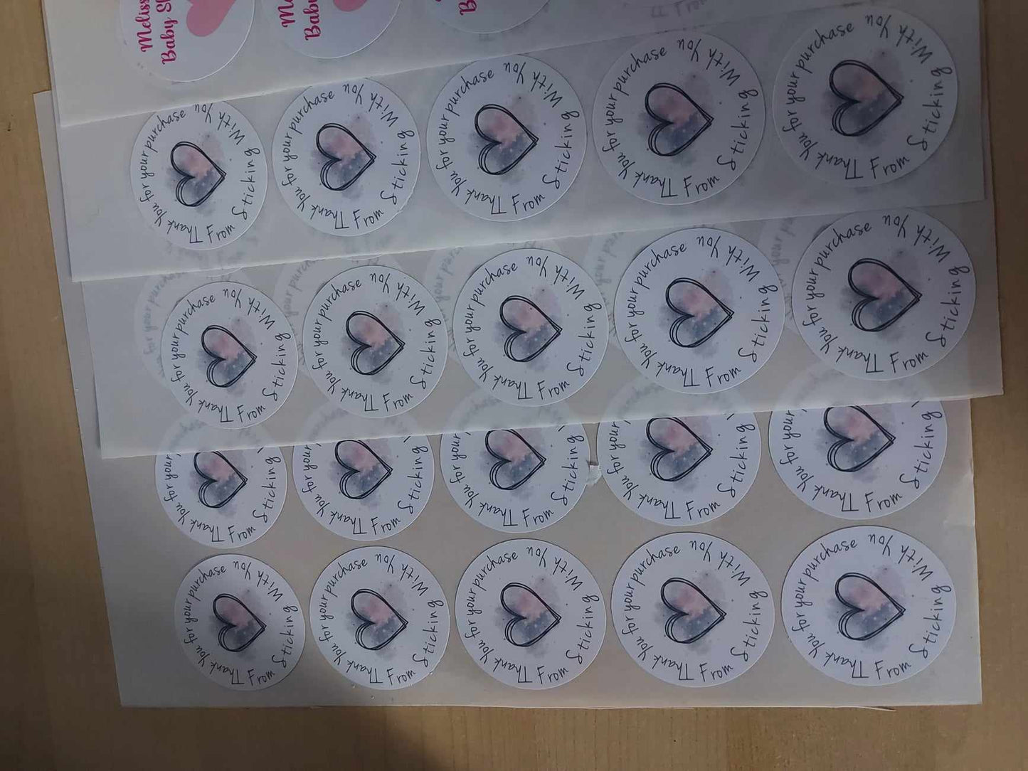 Personalised Stickers