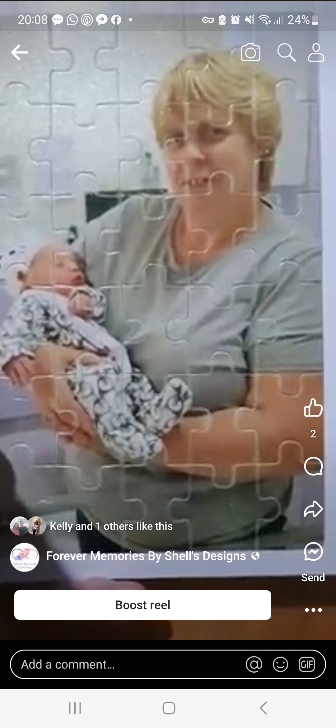Wooden Photo Jigsaw